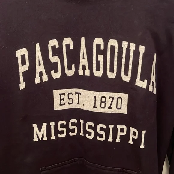 Pascagoula, MS Men’s Hoodie - Picture 2 of 7